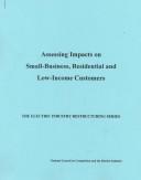 Cover of: Assessing impacts on small-business, residential, and low-income customers