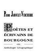 Poètes et écrivains de Bourgogne