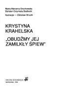 Cover of: Krystyna Krahelska by Maria Marzena Grochowska