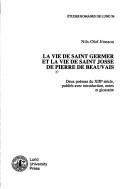 Cover of: La vie de saint Germer et La vie de saint Josse de Pierre de Beauvais by Nils-Olof Jönsson