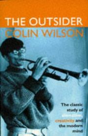 Cover of: THE OUTSIDER by Colin Wilson
