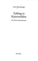 Cover of: Zahltag in Kaisermühlen: ein Wiener Kriminalroman