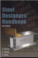 Steel designers' handbook by B. Gorenc