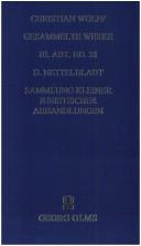 Cover of: Sammlung kleiner juristischer Abhandlungen