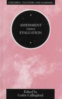 Cover of: Assessment versus evaluation