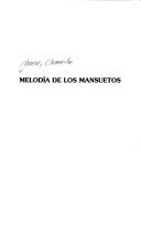 Cover of: Melodía de los mansuetos by Clemente Alonso