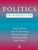 Cover of: Politics: an introduction