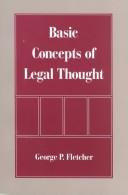 Cover of: Basic concepts of legal thought by George P. Fletcher