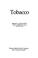 Cover of: Tobacco