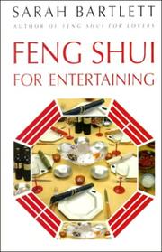Cover of: Feng Shui for Entertaining by Sarah Bartlett