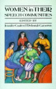 Cover of: Women in their speech communities: new perspectives on language and sex