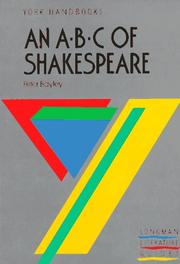 Cover of: An ABC of Shakespeare by P. Bayley