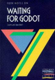 Cover of: York Notes on Samuel Beckett's "Waiting for Godot" (Longman Literature Guides)