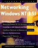 Cover of: Networking Windows NT 3.51 by John D. Ruley