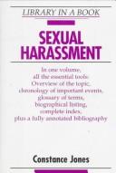 Cover of: Sexual harassment by Jones, Constance.