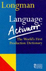 Cover of: Longman Language Activator (LLA)