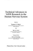 Cover of: Technical advances in AIDS research in the human nervous system
