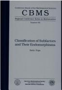Cover of: Classification of subfactors and their endomorphisms by Popa Sorin