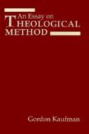 An essay on theological method by Gordon D. Kaufman