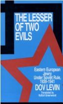 Cover of: The lesser of two evils | Dov Levin