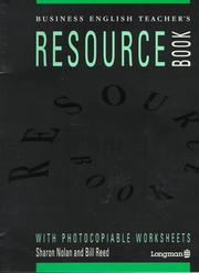 Cover of: Business English Teacher's Resource Book: Longman Resource Books