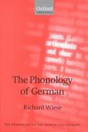 Cover of: The phonology of German