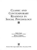 Cover of: Classic and contemporary readings in social psychology