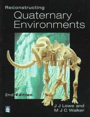 Cover of: Reconstructing Quaternary Environments by John  J. Lowe, Mike Walker