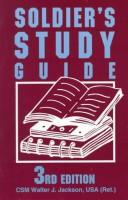 Soldier's study guide by Walter J. Jackson