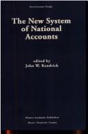 Cover of: The new system of national accounts