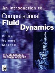 Cover of: An Introduction to Computational Fluid Dynamics by H. Versteeg, W. Malalasekra