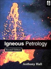 Igneous Petrology by Anthony Hall cbs publ 1986