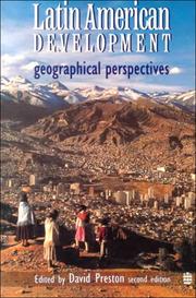 Cover of: Latin American development: geographical perspectives