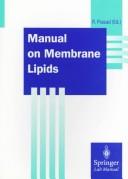 Cover of Manual on membrane lipids by 