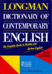Cover of: Dictionary of Contemporary English | A. C. Kermode