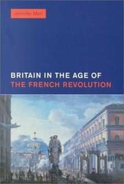 Cover of: Britain in the Age of the French Revolution: 1785 - 1820