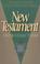 Cover of: New Testament introduction