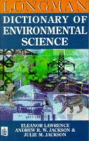Cover of: Longman Dictionary of Environment Science (Dictionary)