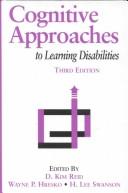Cover of: Cognitive approaches to learning disabilities