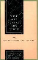 Cover of: For and against the state: new philosophical readings