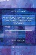 Cover of: An introduction to foreign language learning and teaching