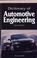 Cover of: Dictionary of automotive engineering