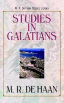 Cover of: Studies in Galatians