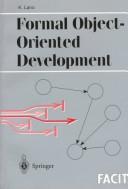 Cover of: Formal object-oriented development