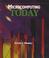 Cover of: Microcomputing today