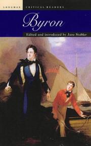 Cover of: Byron by Jane Stabler