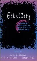 Cover of: EthniCity: geographic perspectives on ethnic change in modern cities