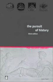 Cover of: The pursuit of history by John Tosh