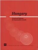 Cover of: Hungary by 