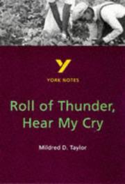 Cover of: York Notes on Mildred Taylor's "Roll of Thunder, Hear My Cry" by Ashley Gaskin